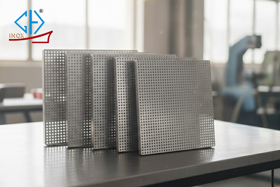 Tấm Inox Đục Lỗ Vuông Bền Đẹp Giá Tốt Nhất Thị Trường