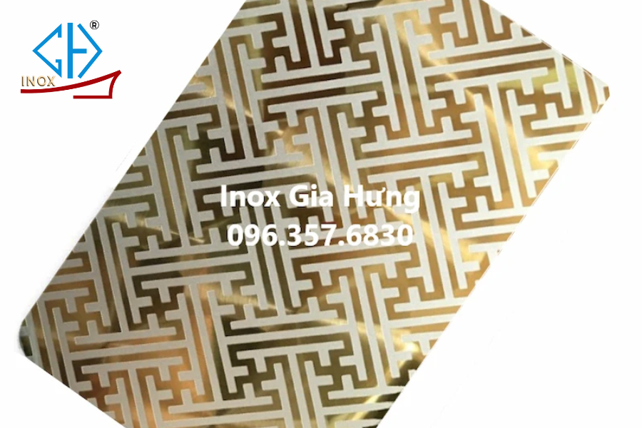 Tấm Inox Đục Lỗ Hoa Văn Tinh Tế, Bền Đẹp Với Thời Gian