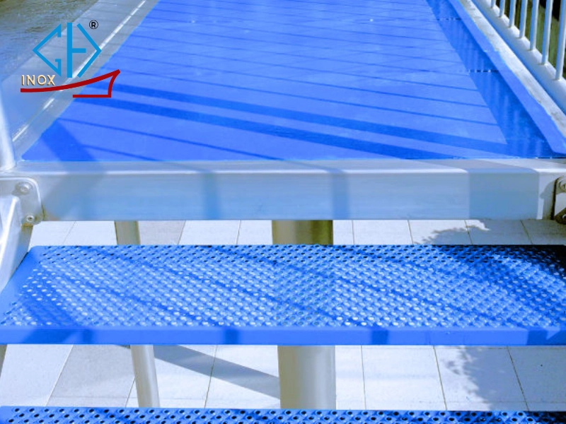 Sàn inox dập gân (Checker Plate)