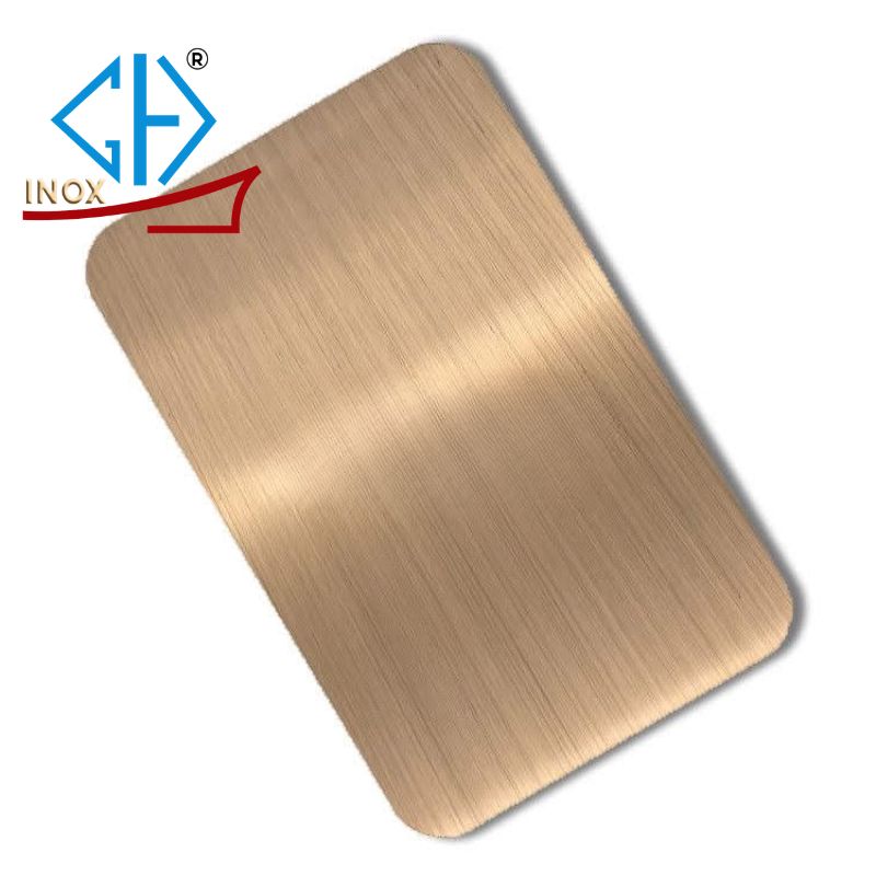 Tấm Inox Xước Đồng