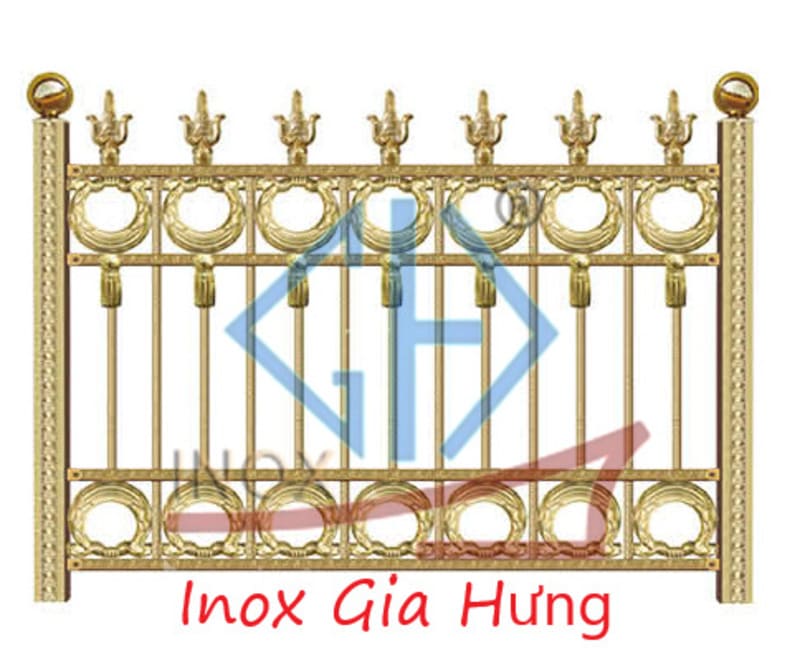 Top 15 Mẫu Hàng Rào Inox Chống Trộm Bền Và An Toàn Nhất