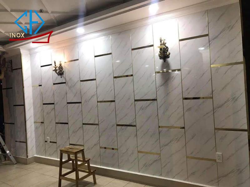 Nẹp Inox Mạ Đồng