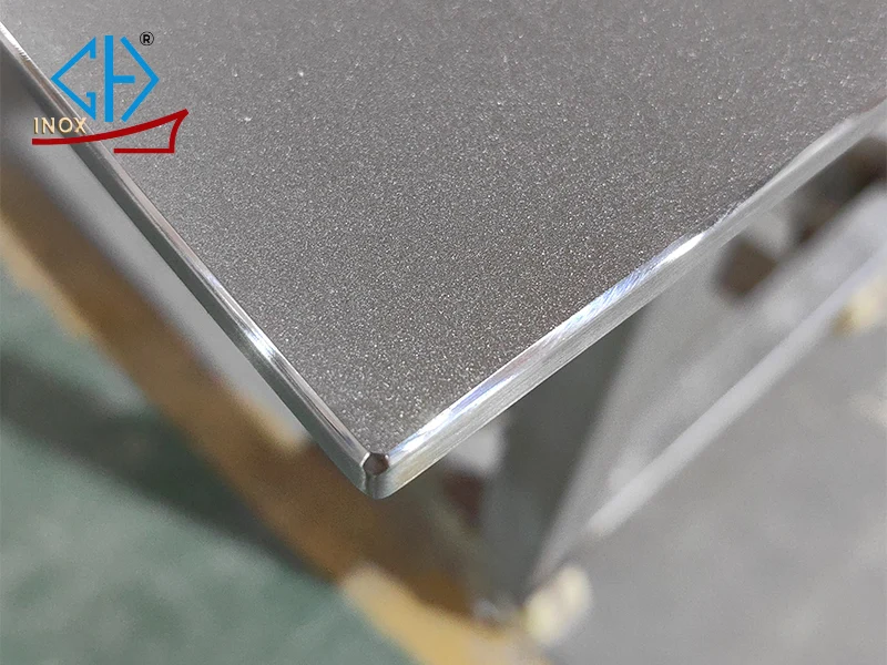 Tấm inox vân cát