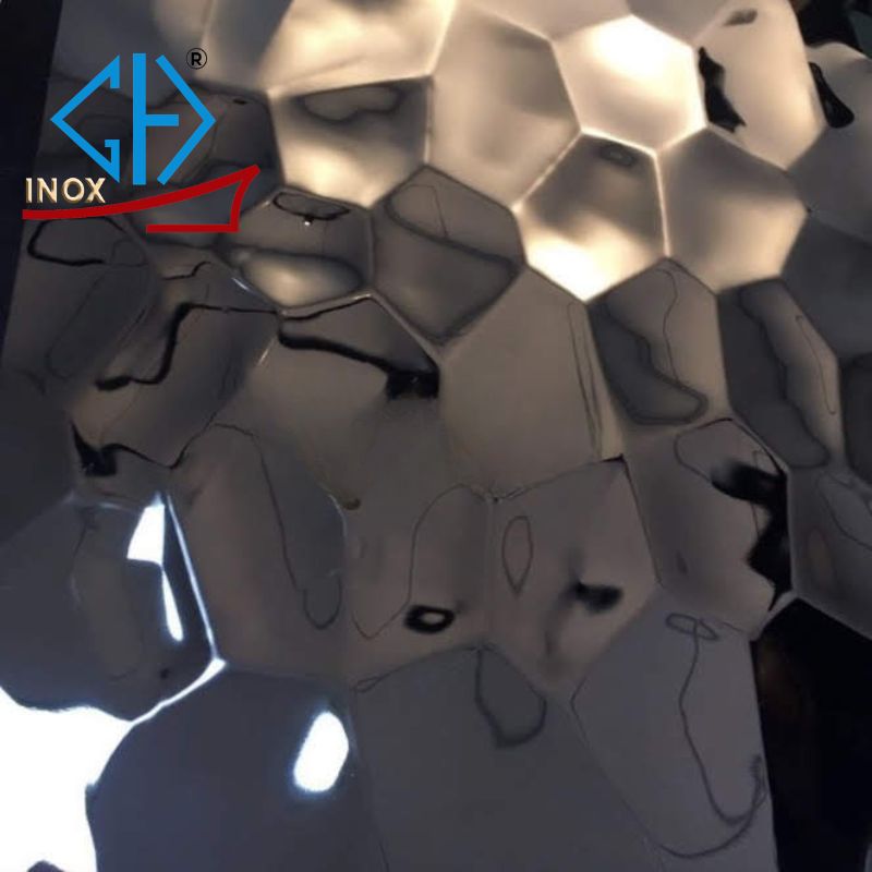 Tấm Inox Dập Nổi - 04
