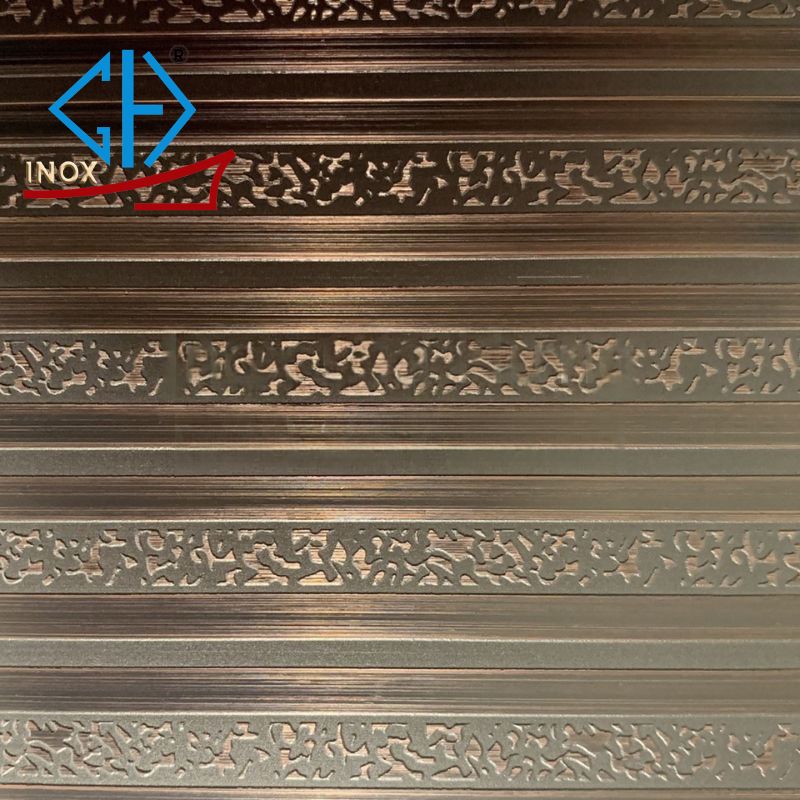 Tấm Inox Hoa Văn Ăn Mòn - 09