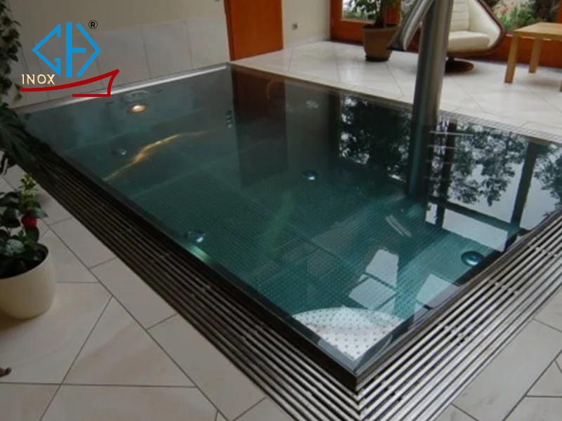 Quy trình đặt hàng sàn inox chống trượt khu hồ bơi tại Inox Gia Hưng