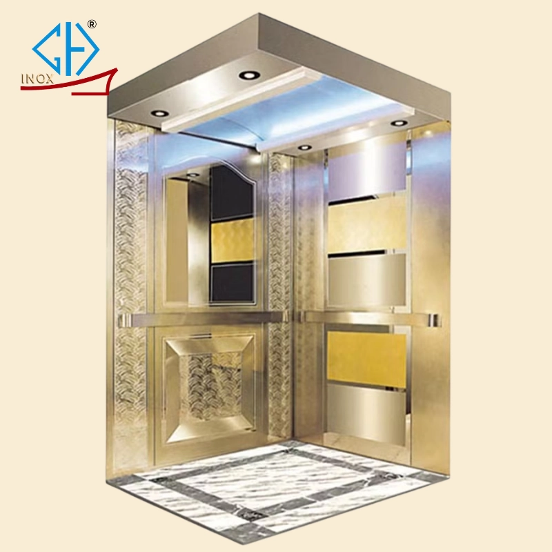 Tấm inox hoa văn ô vuông là lựa chọn hàng đầu cho thang máy nhờ vẻ đẹp hiện đại và bền bỉ