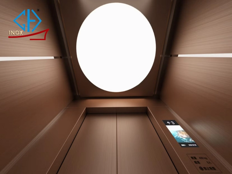 Nên mua tấm inox thang máy xước đồng ở đâu uy tín?