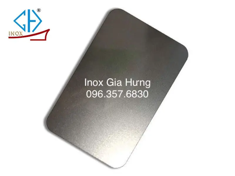 tấm inox vân cát xám lông chuột