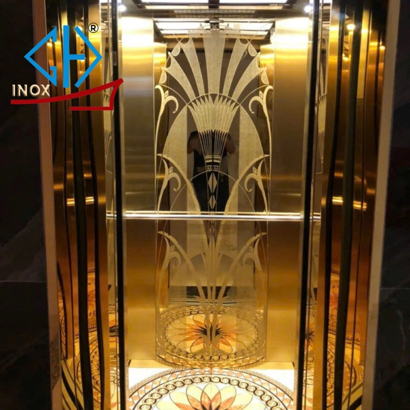 Inox Gia Hưng chuyên cung cấp vật tư inox trang trí thang máy hoa văn rẻ quạt cao cấp