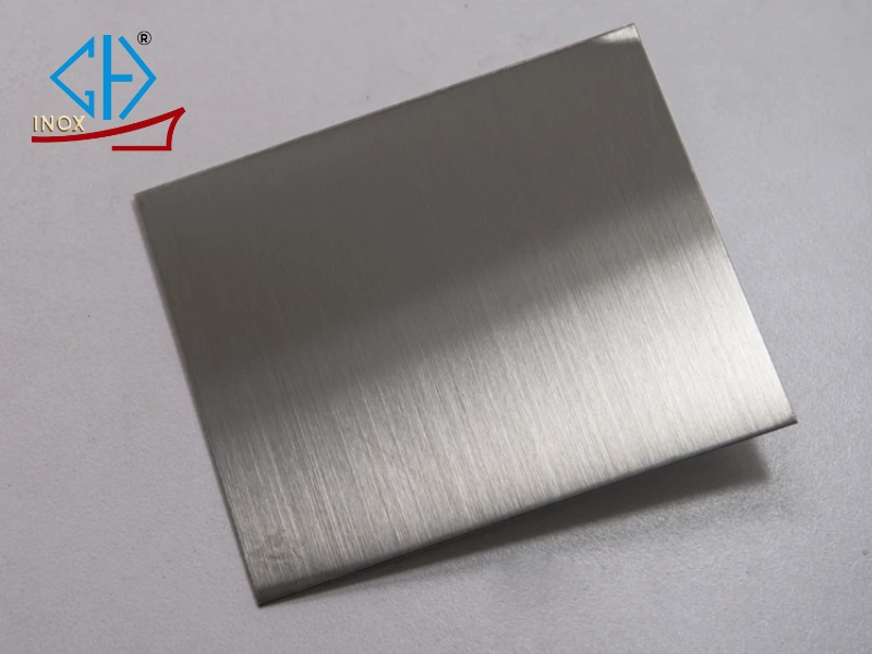 Tấm Inox xước trắng