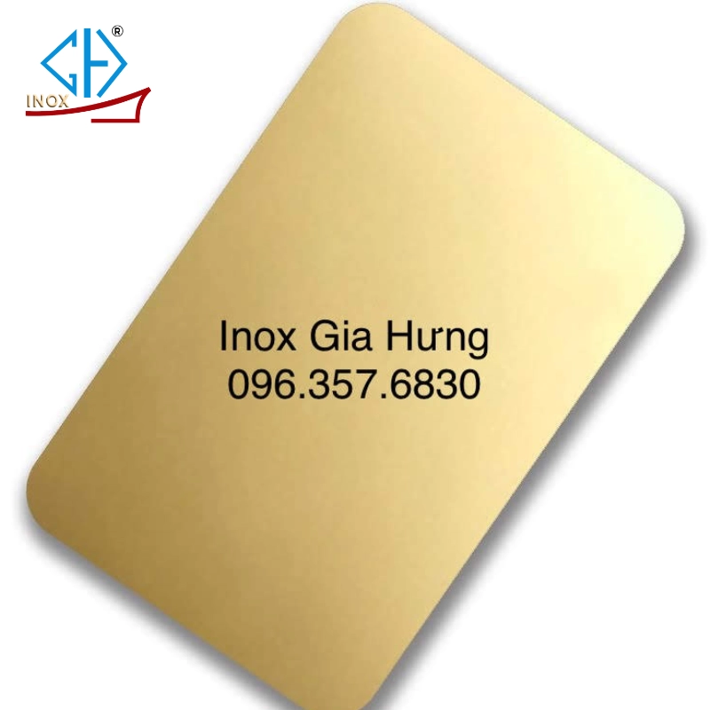 inox vàng Ốp Tường