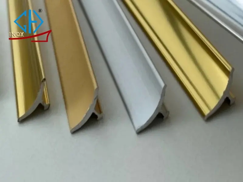 nẹp góc tường inox 304 nẹp góc tường inox 304