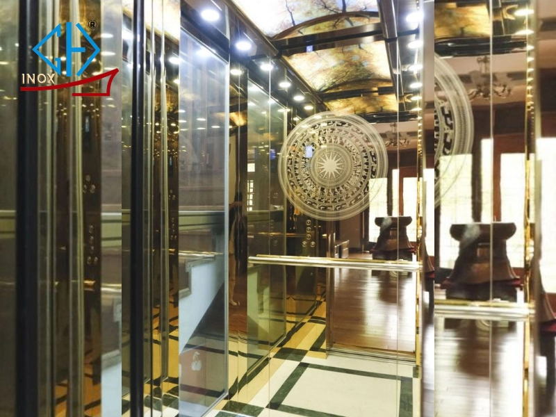 Chọn tấm inox hoa văn trống đồng phù hợp, đống nhất màu sắc cho dự án