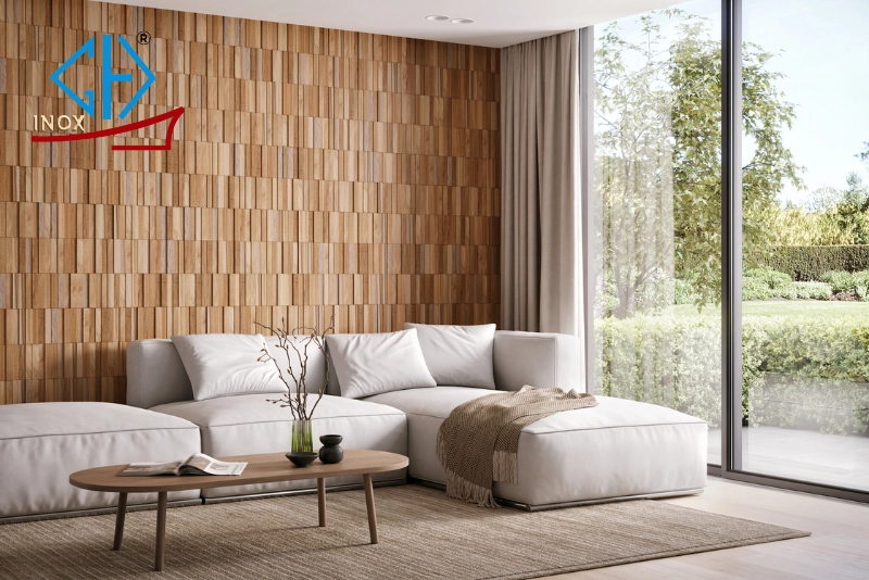 So Sánh Ốp Tường Bằng Inox Và Gỗ | Nên Chọn Loại Nào?