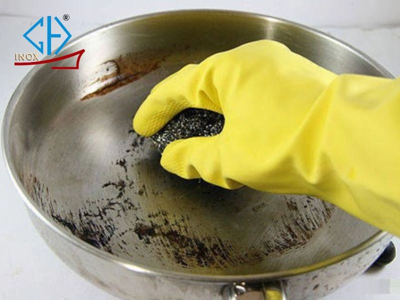 đánh bóng inox bị xước