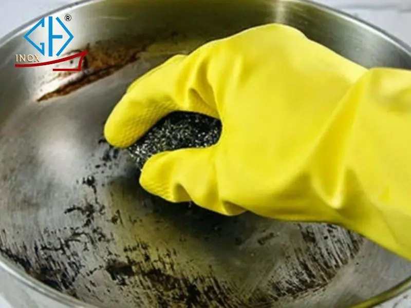 Cách bảo quản và hạn chế trầy xước cho inox xước Cách bảo quản và hạn chế trầy xước cho inox xước