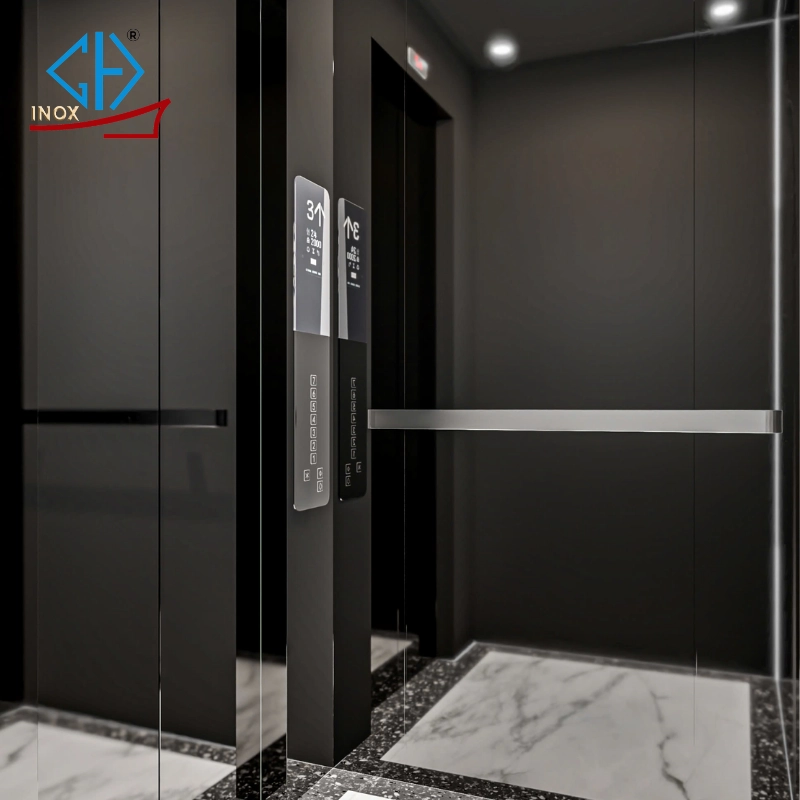 Cabin inox gương đen