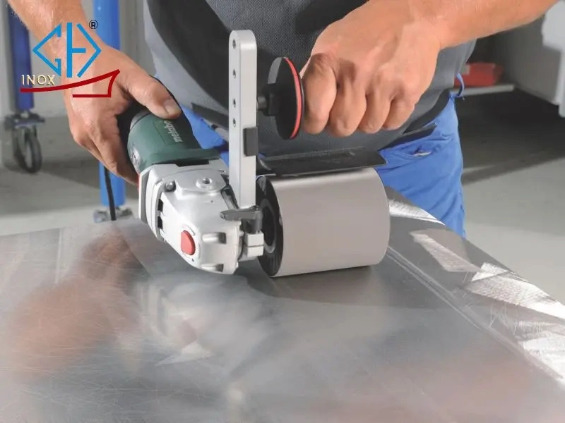 đánh xước inox đánh xước inox