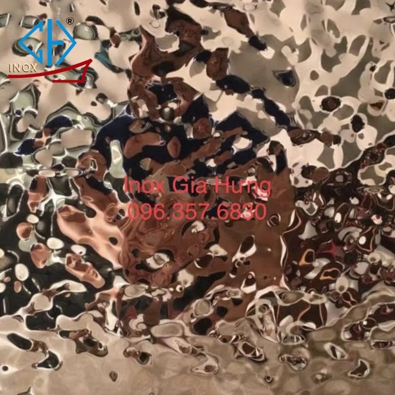tấm inox sóng nước ốp trần tấm inox sóng nước ốp trần