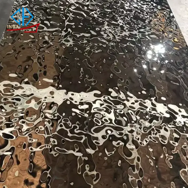 inox sóng nước ốp trần inox sóng nước ốp trần