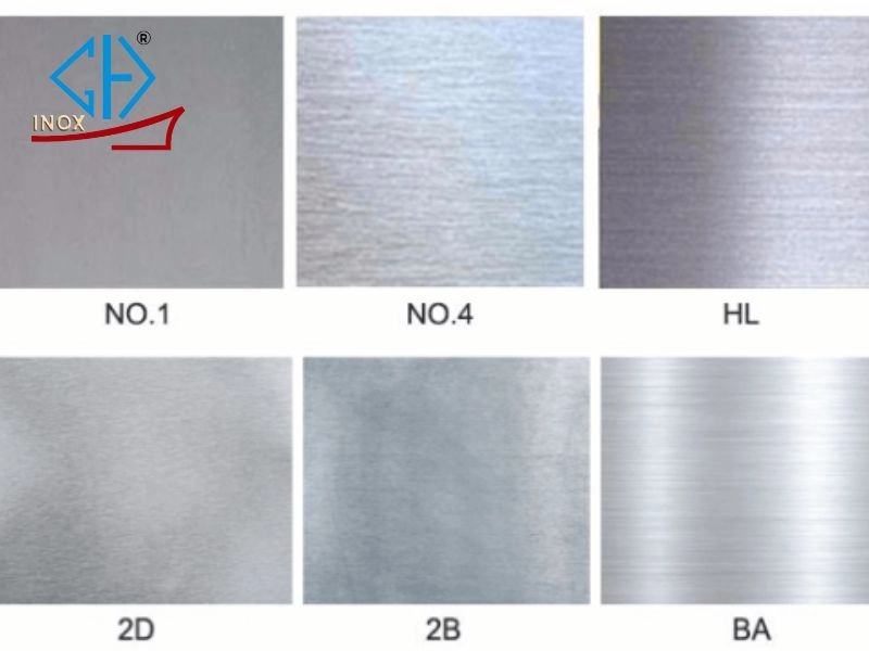 bề mặt inox no1 bề mặt inox no1