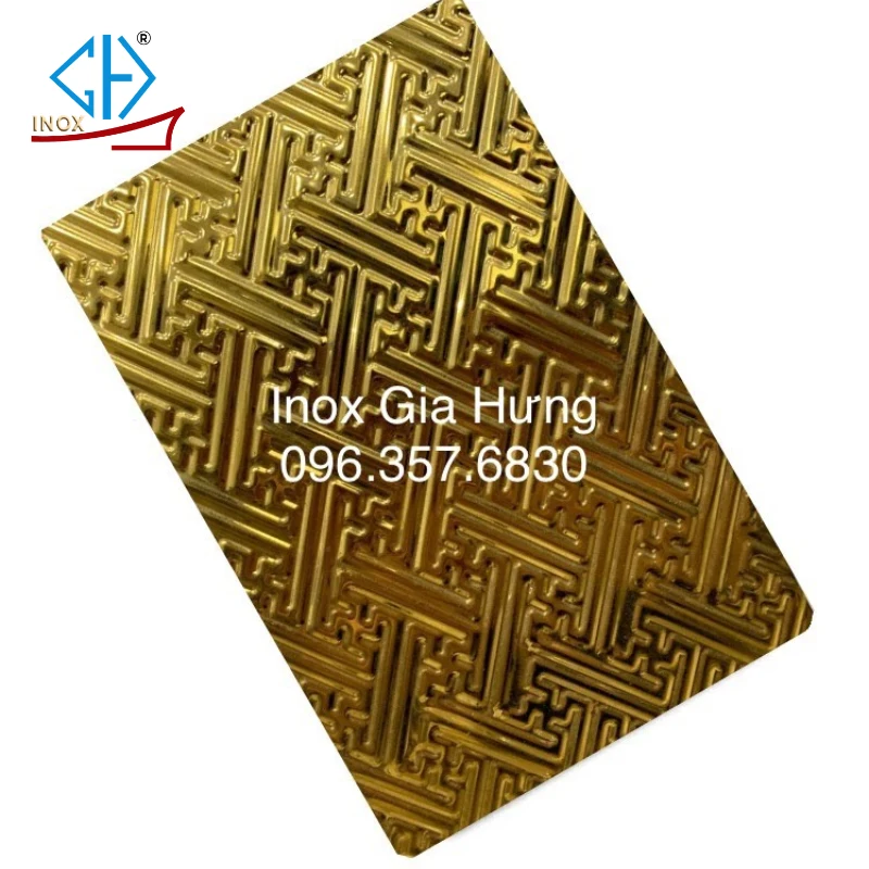 inox 3D ốp tường
