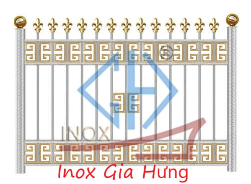 Top 15 Mẫu Hàng Rào Inox Chống Trộm Bền Và An Toàn Nhất