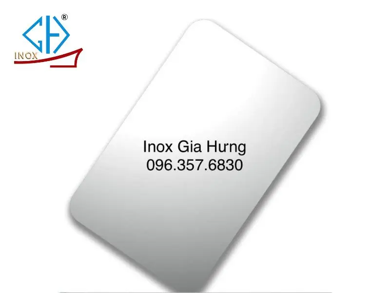 tấm inox vân cát trắng