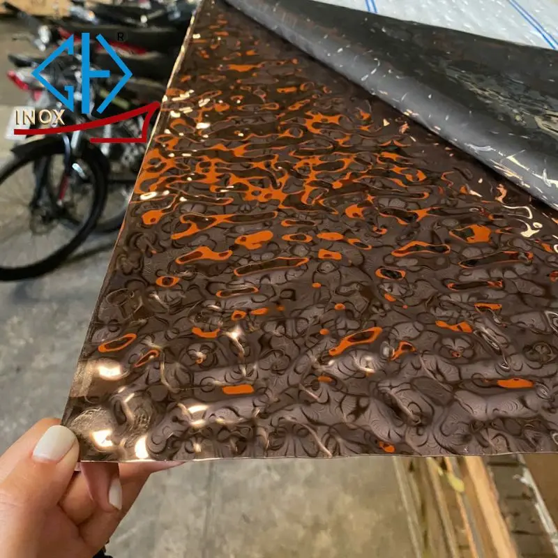 Ưu điểm vượt trội của tấm inox sóng nước đồng