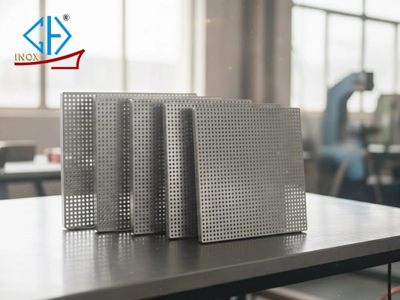 Tại sao nên lựa chọn tấm inox đục lỗ vuông?