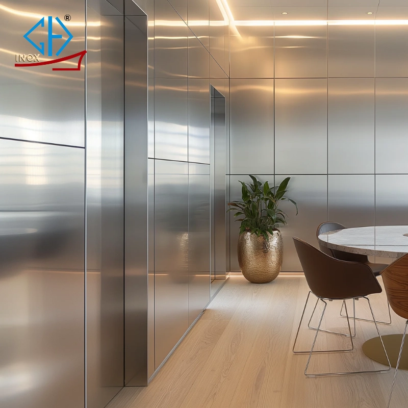 so sánh ốp tường bằng inox và gạch so sánh ốp tường bằng inox và gạch