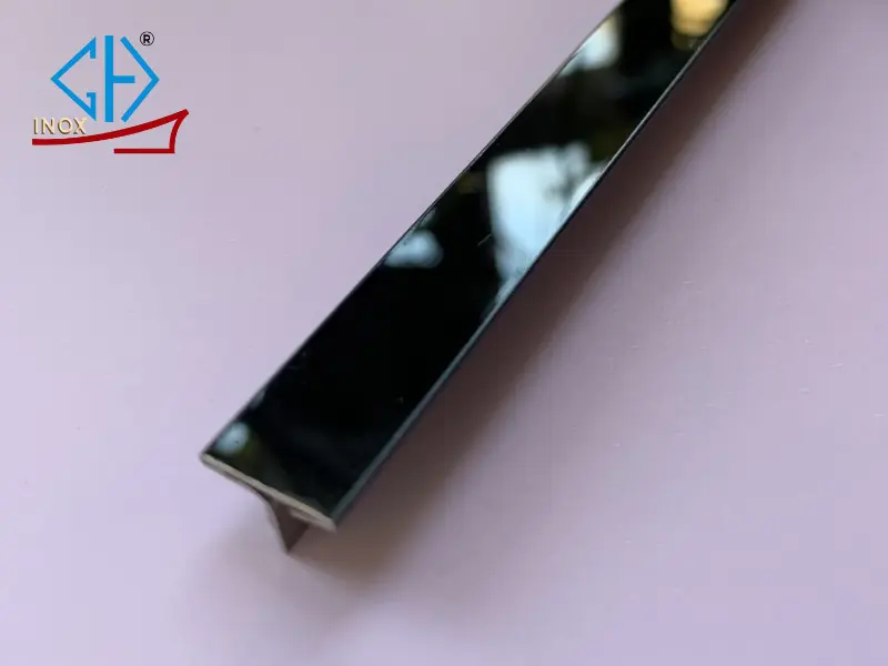 Lý do nên mua nẹp T đen inox tại Inox Gia Hưng
