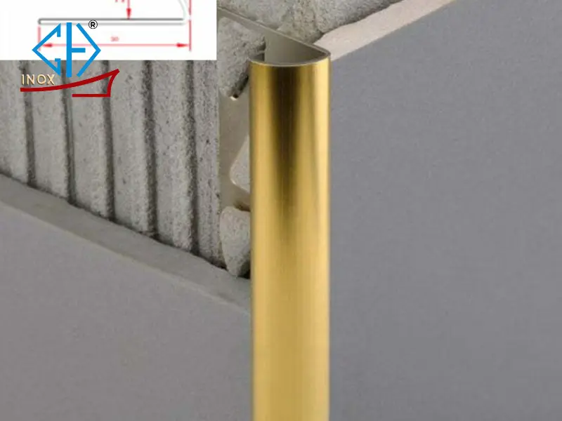 Ứng dụng thực tế của nẹp inox bo tròn