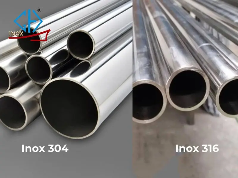 Phân biệt các loại inox dựa trên tính từ