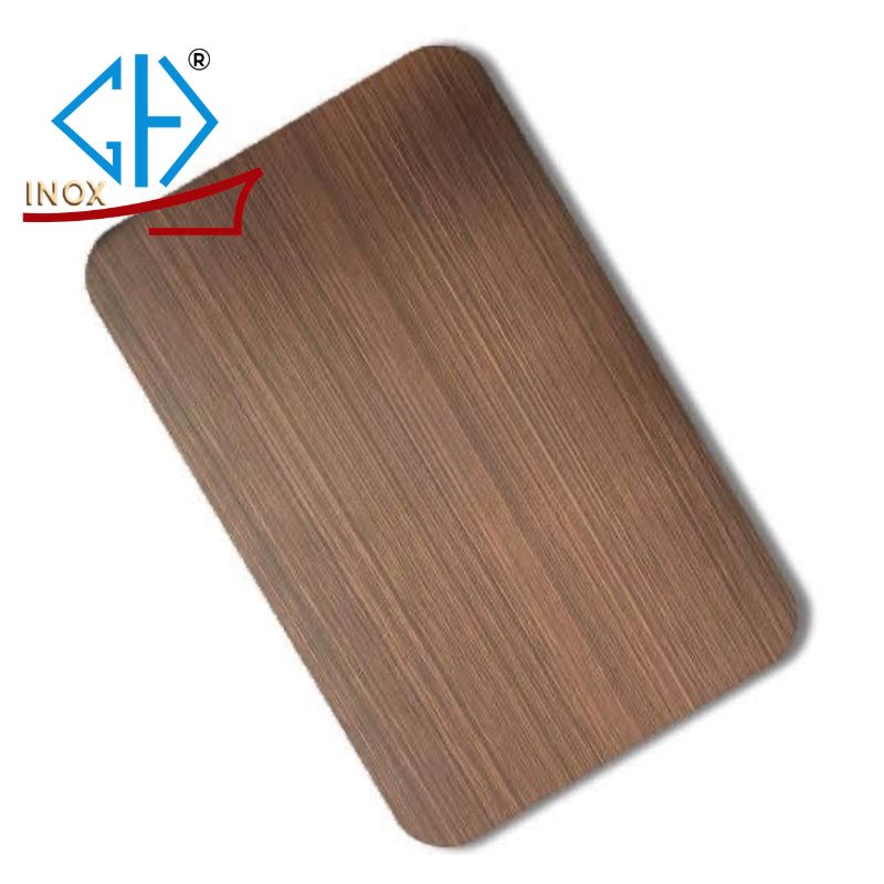 ​Tấm Inox Xước Đồng Đỏ