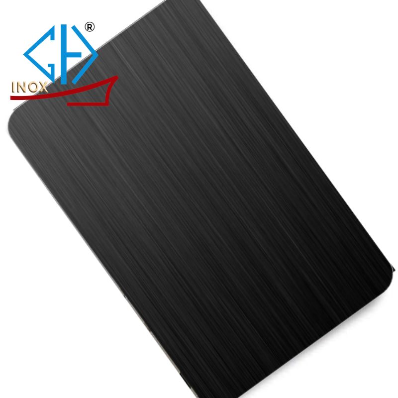 Tấm Inox Đen Xước