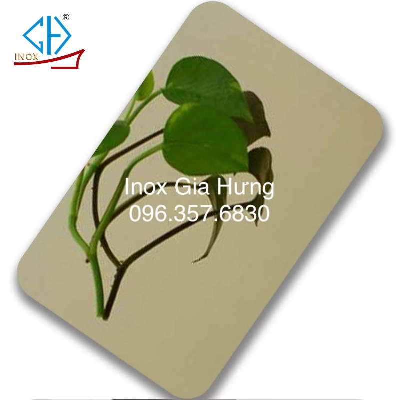 inox gương ốp trần