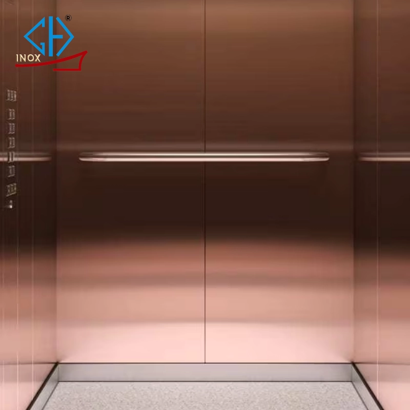 Cabin inox gương vàng hồng