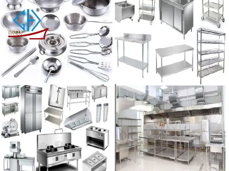 Ứng dụng của inox nhiễm từ và không nhiễm từ