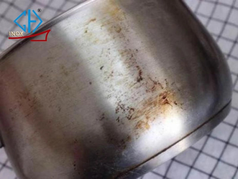 inox bị ố đen