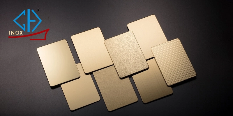 Công nghệ Mạ PVD Inox chống vân tay vàng 