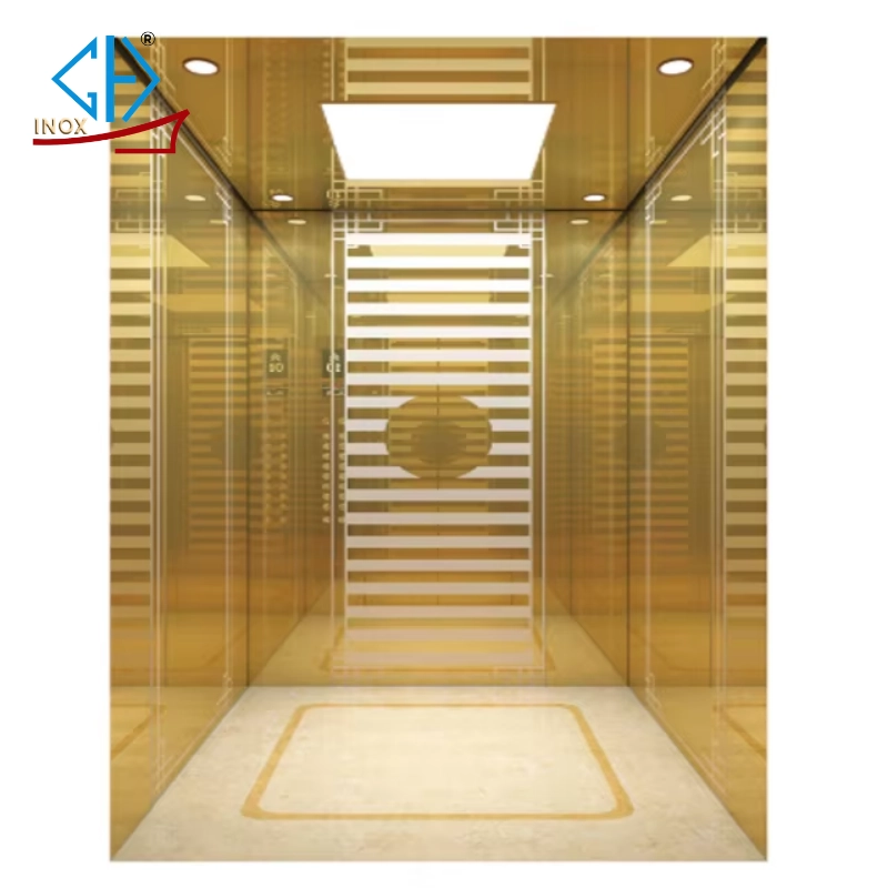 Lựa chọn tấm inox thang máy hoa văn chữ nhật chất lượng