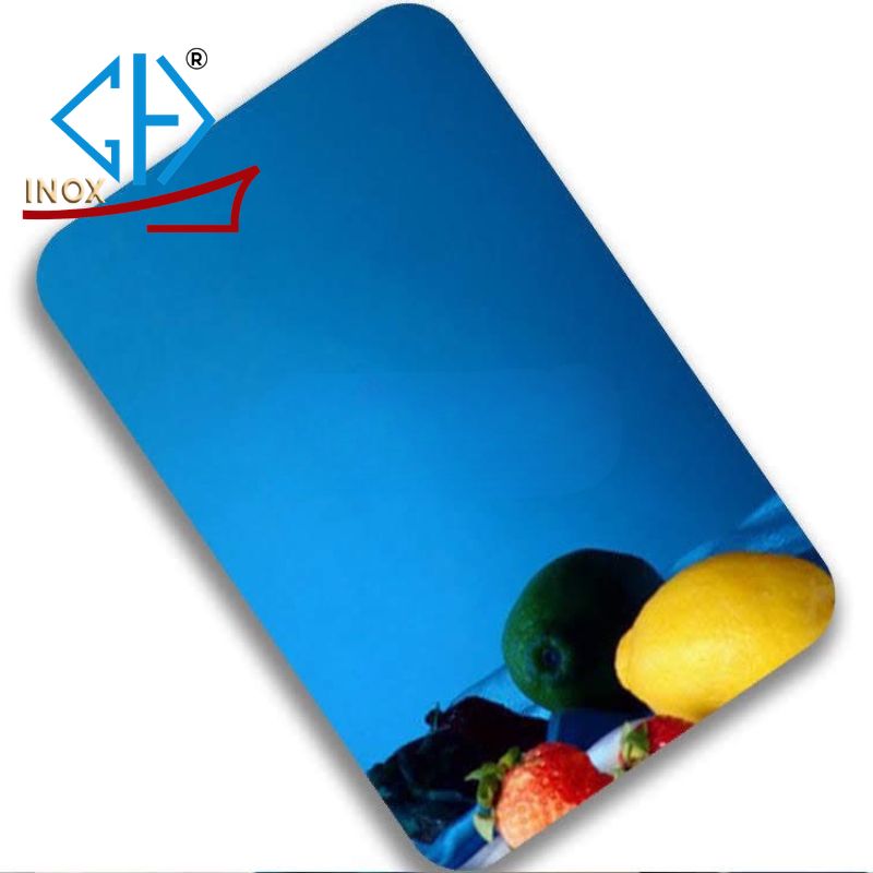 Tấm Inox Gương Xanh