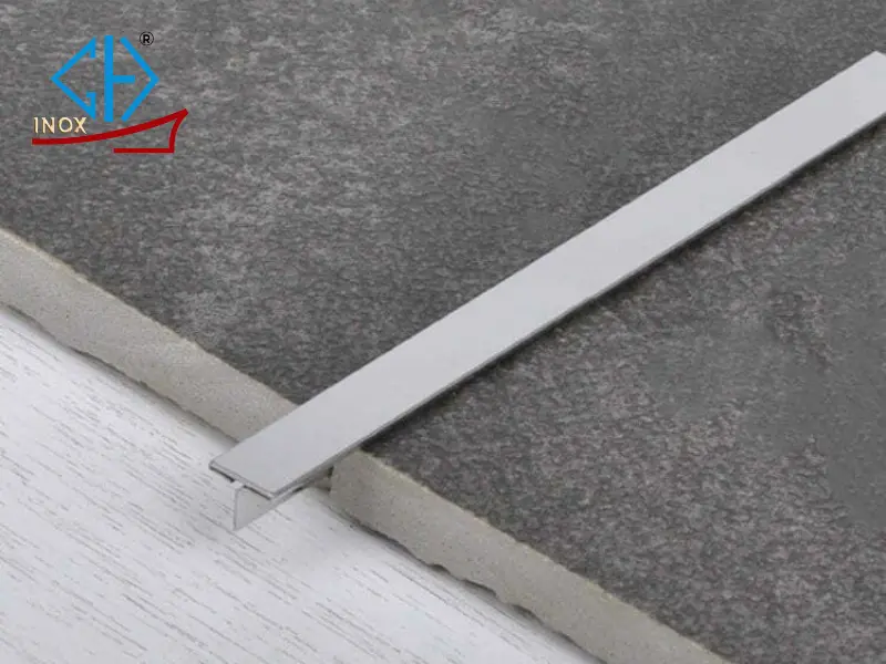 Ứng dụng của nẹp inox T10 Ứng dụng của nẹp inox T10