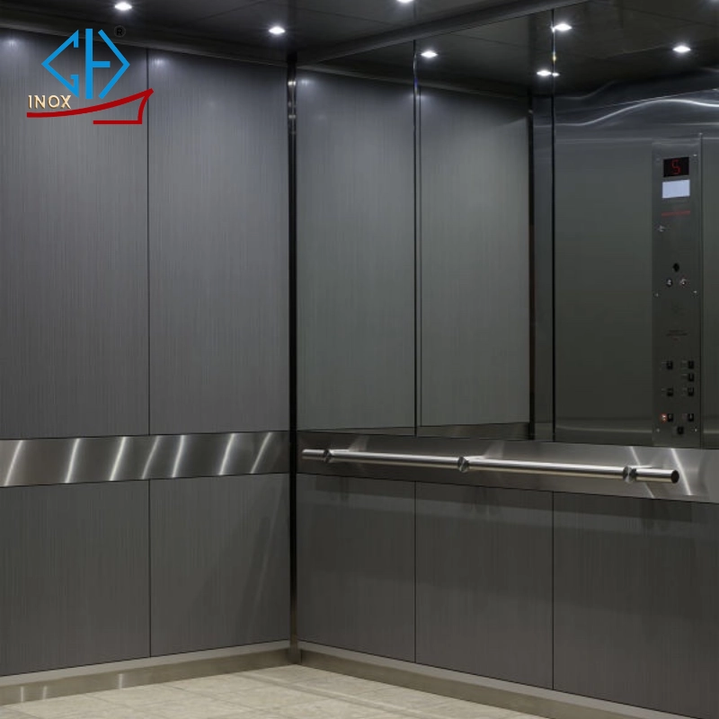 Cabin inox sọc nhuyễn đen