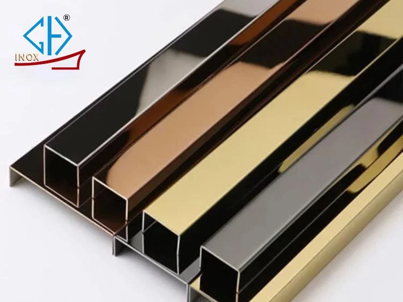 inox mạ vàng titan inox mạ vàng titan