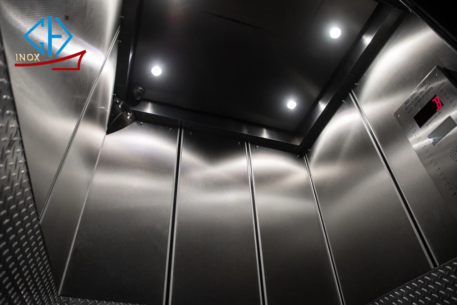 Tấm Inox Thang Máy Xước Đen Chất Lượng, Giá Tốt