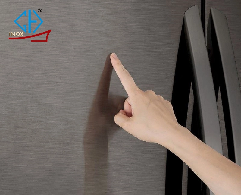 inox chống vân tay màu đen