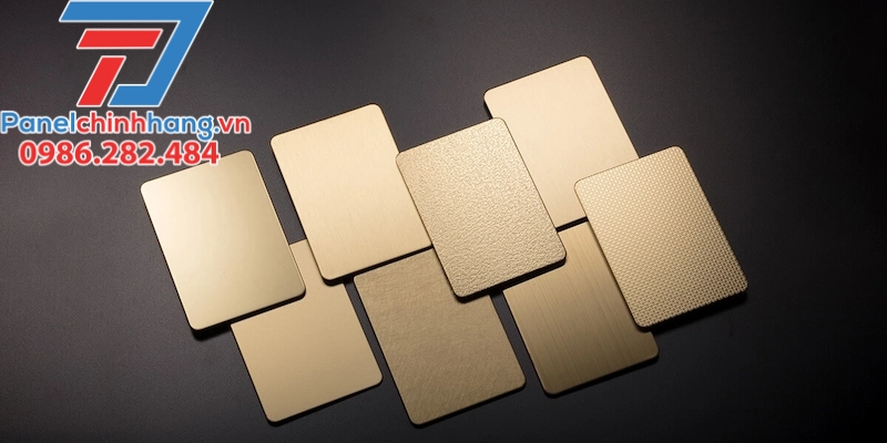 Công nghệ Mạ PVD Inox chống vân tay vàng Công nghệ Mạ PVD Inox chống vân tay vàng